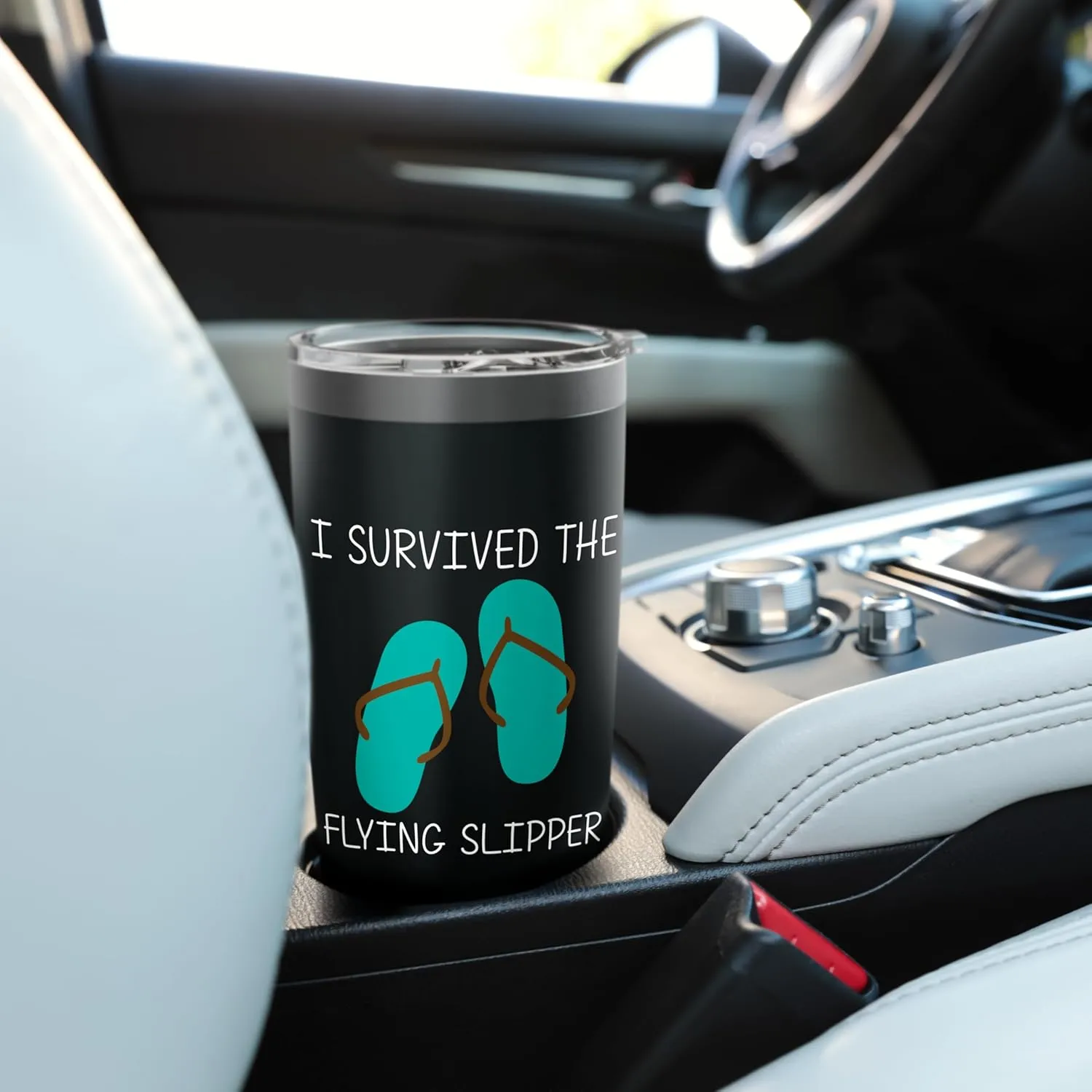 Cool Flip Flops For Men Women Flip Flop Slippers Vacation Stainless Steel Insulated Tumbler