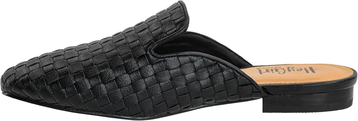Corkys Footwear Women's Weave It to Beaver Woven Slip on Mule