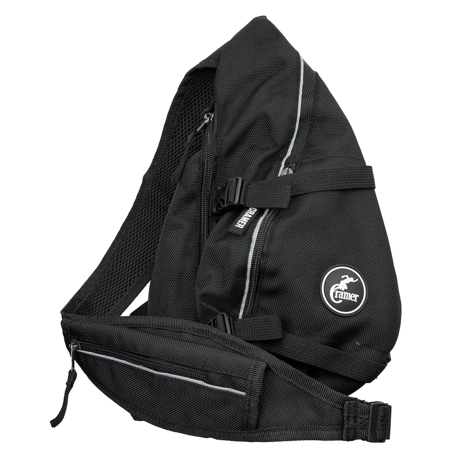 Cramer AT Messenger Pack for Athletic Trainers, Durable Over the Shoulder Sling Bag, Fanny Pack Alternative, Lightweight Training Kit Carries Essential Supplies, Including Tape and Scissors, Empty