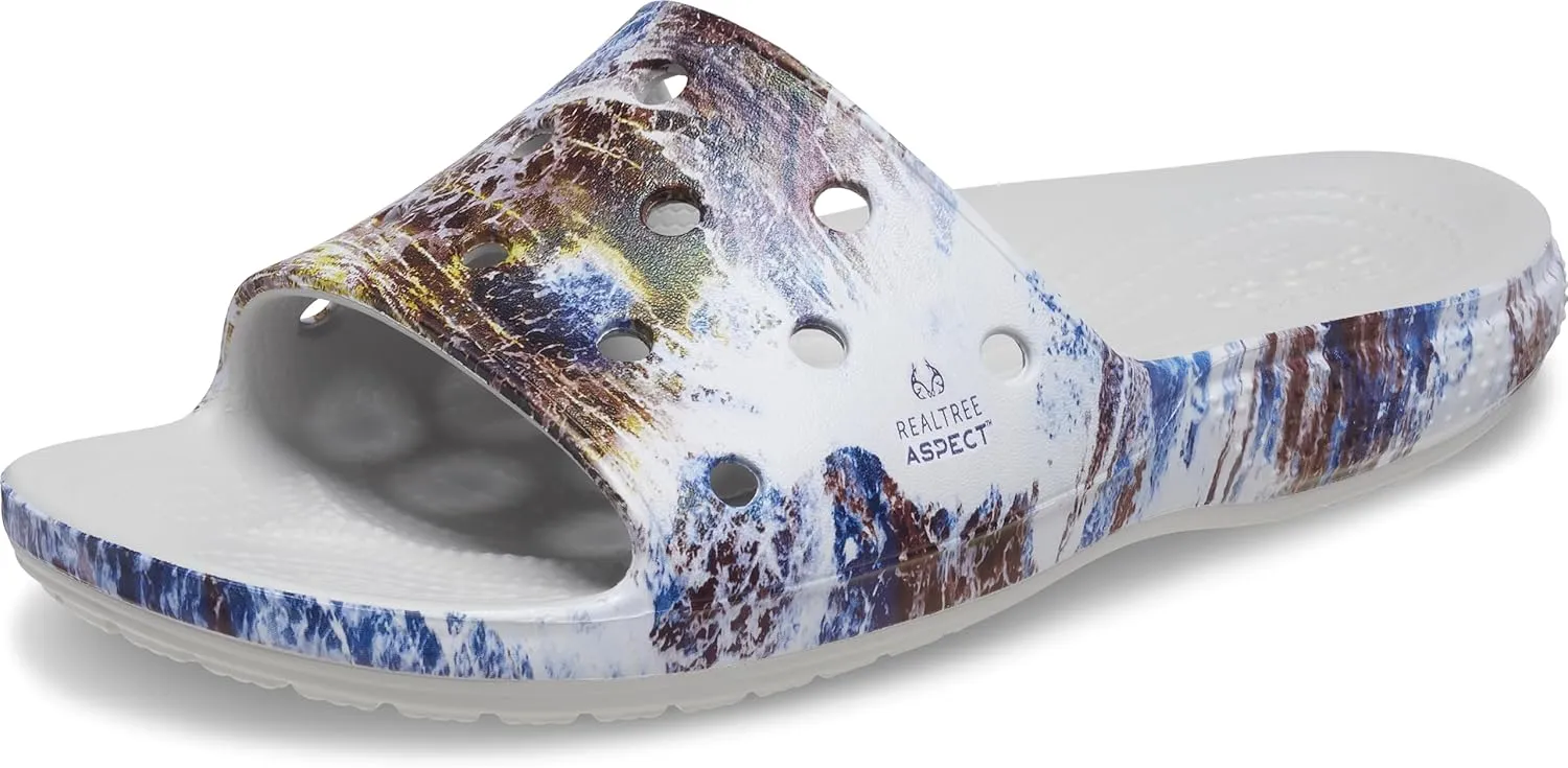 Crocs Unisex Adult Classic Graphic Slide Sandal