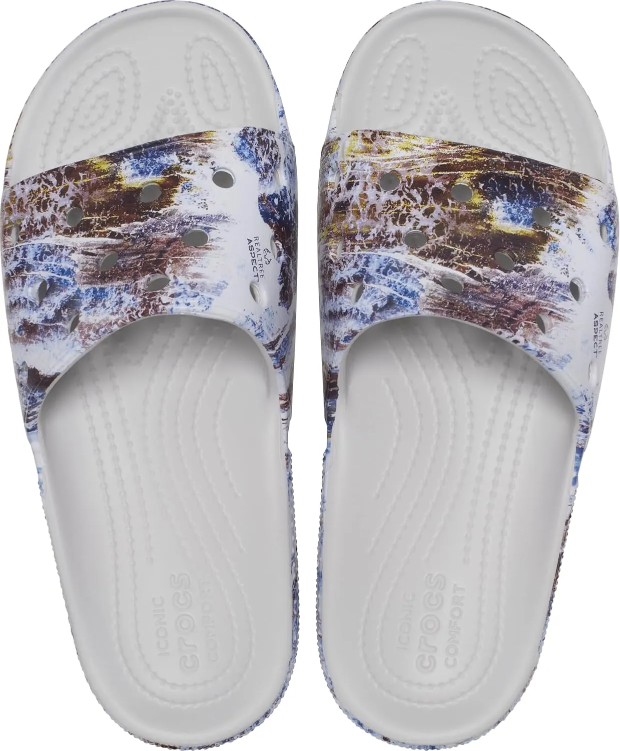 Crocs Unisex Adult Classic Graphic Slide Sandal
