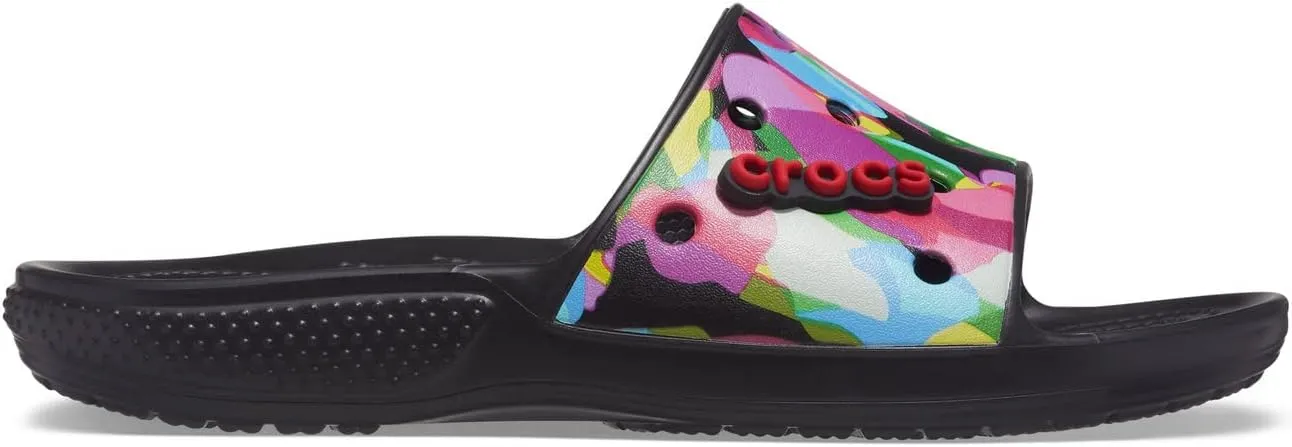 Crocs Unisex Adult Classic Graphic Slides