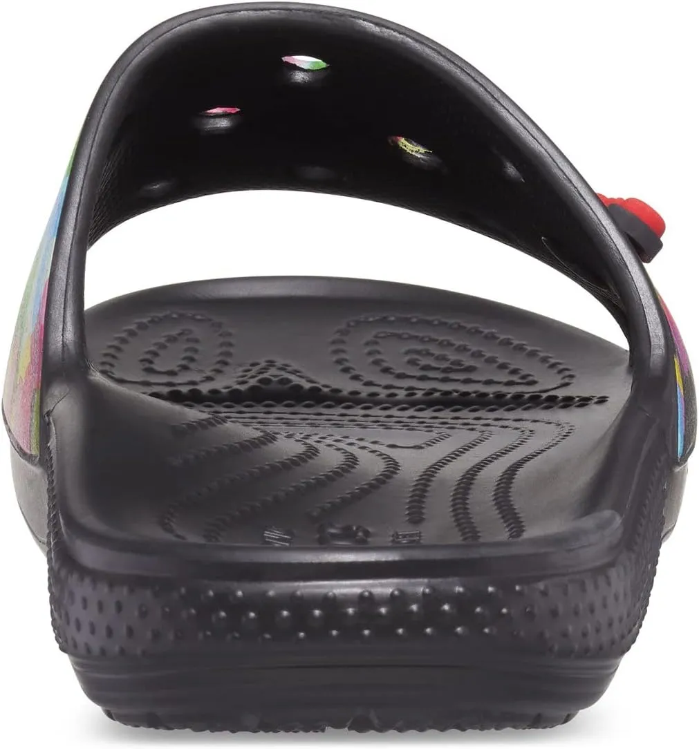 Crocs Unisex Adult Classic Graphic Slides