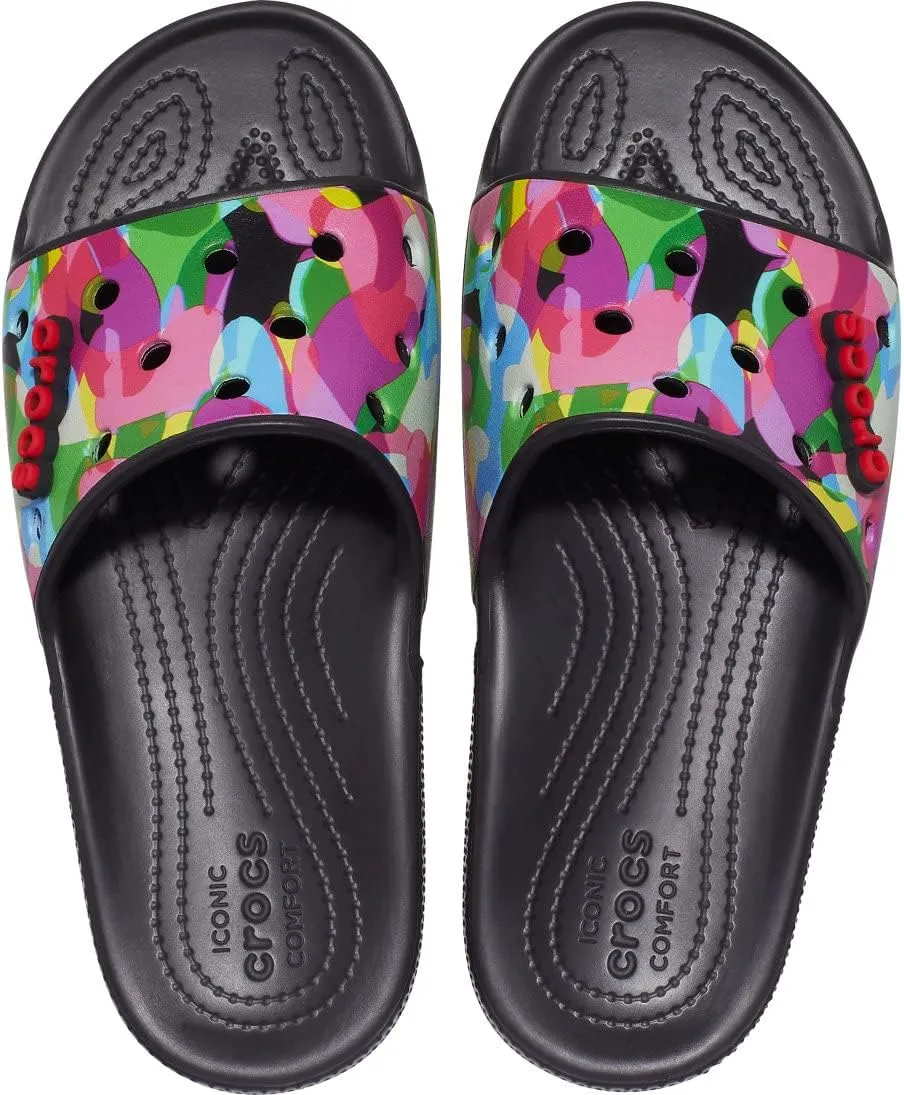 Crocs Unisex Adult Classic Graphic Slides