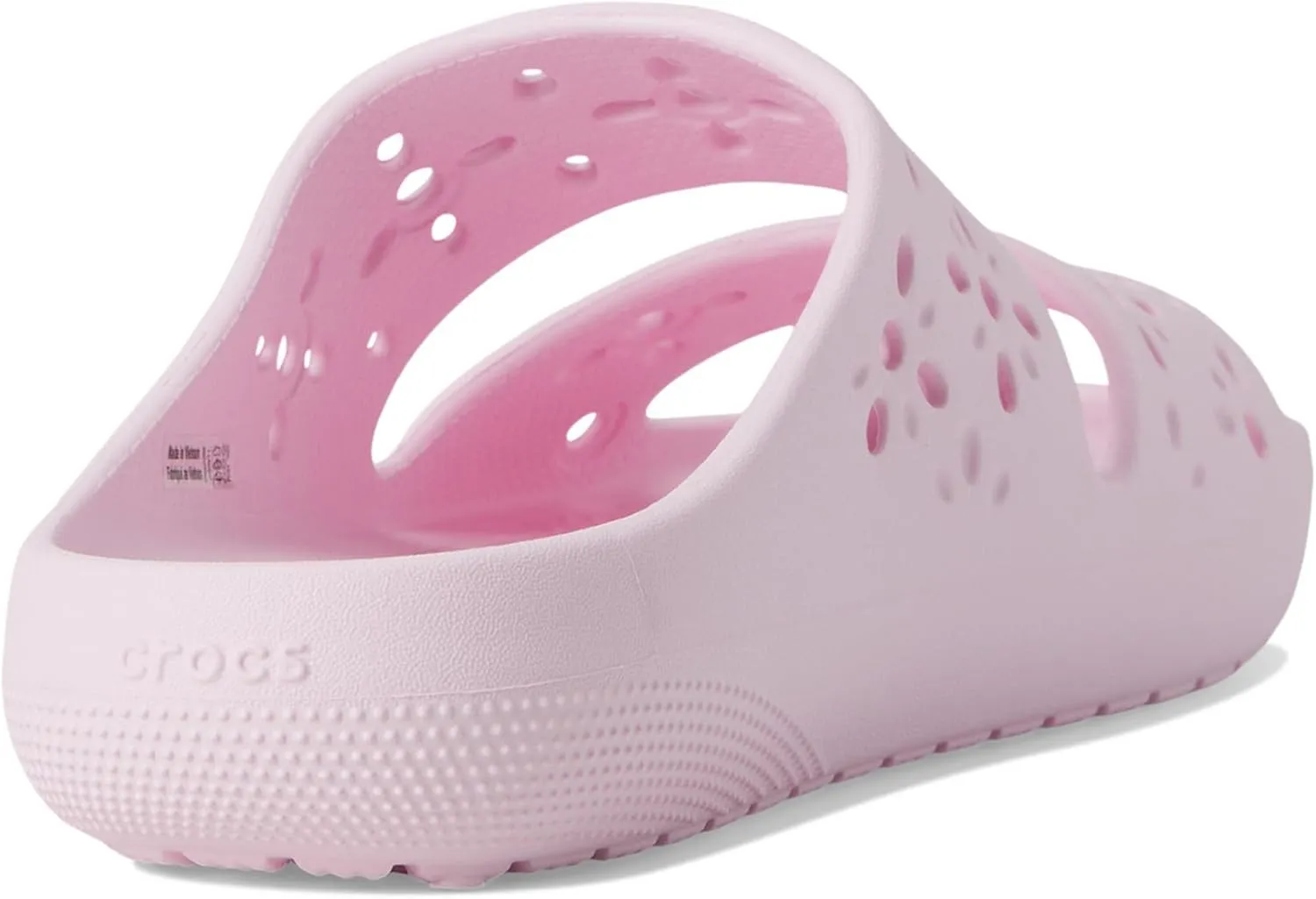 Crocs Unisex-Adult Classic Sandals 2.0 with Floral Cutout Design Slide