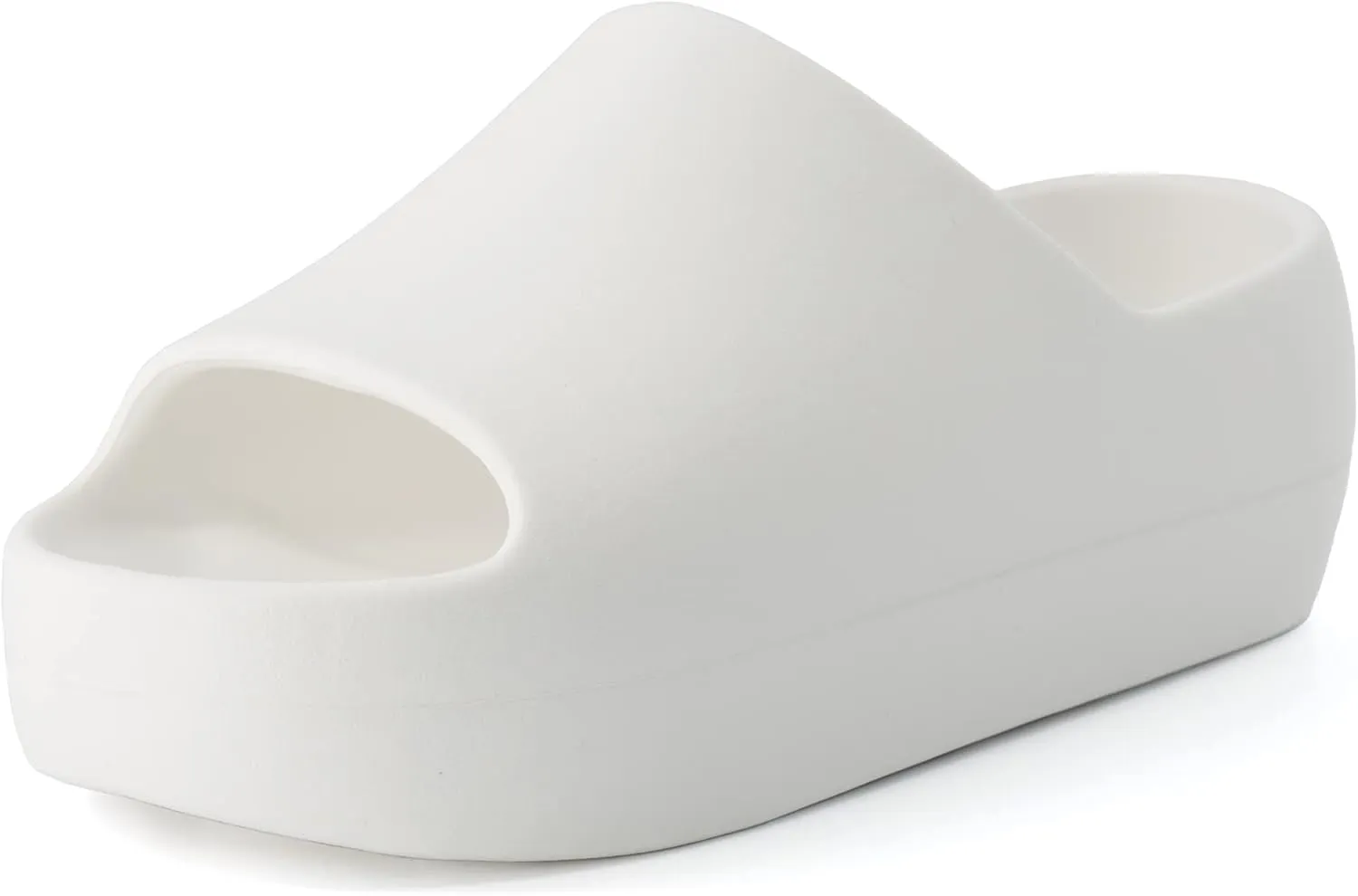 CUSHIONAIRE Women's Harrison platform slide sandal with  Comfort