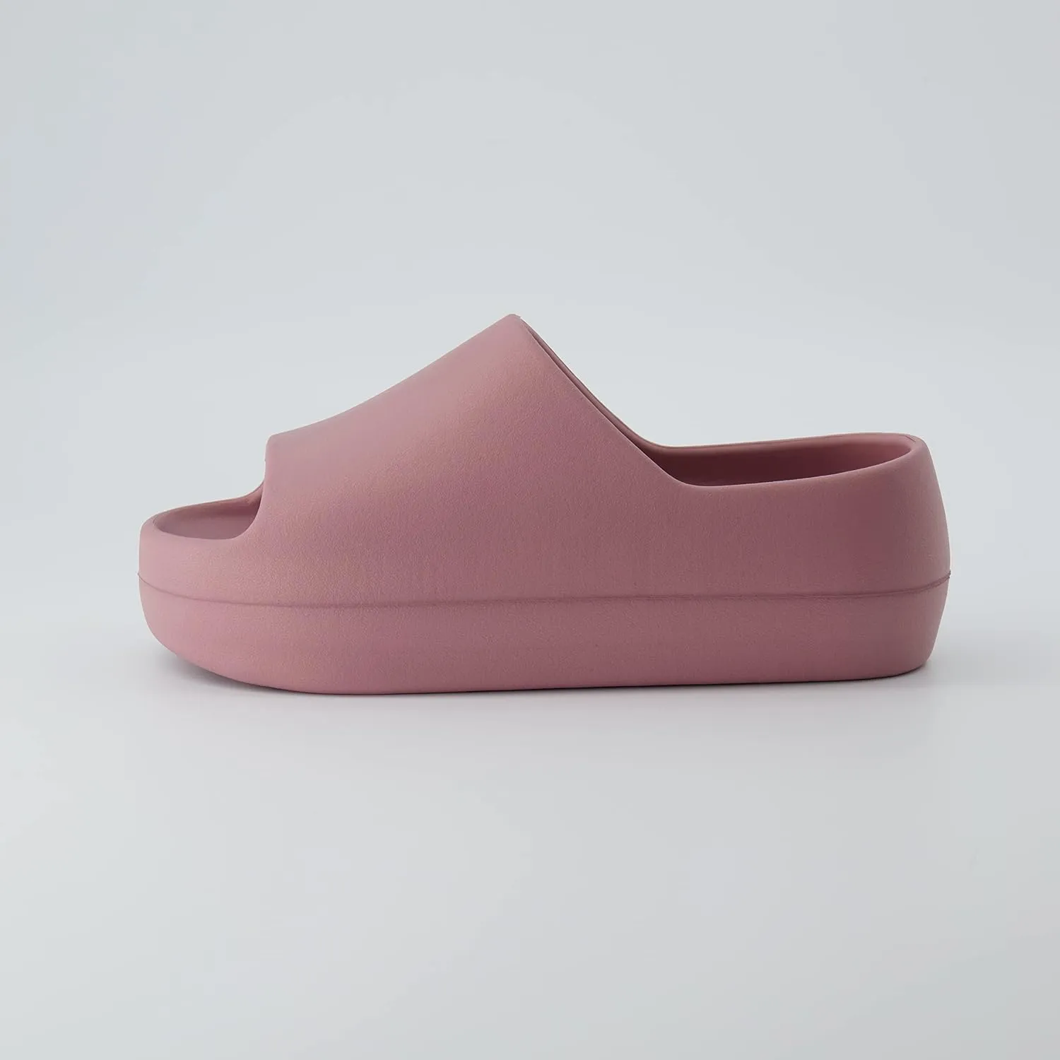 CUSHIONAIRE Women's Harrison platform slide sandal with  Comfort