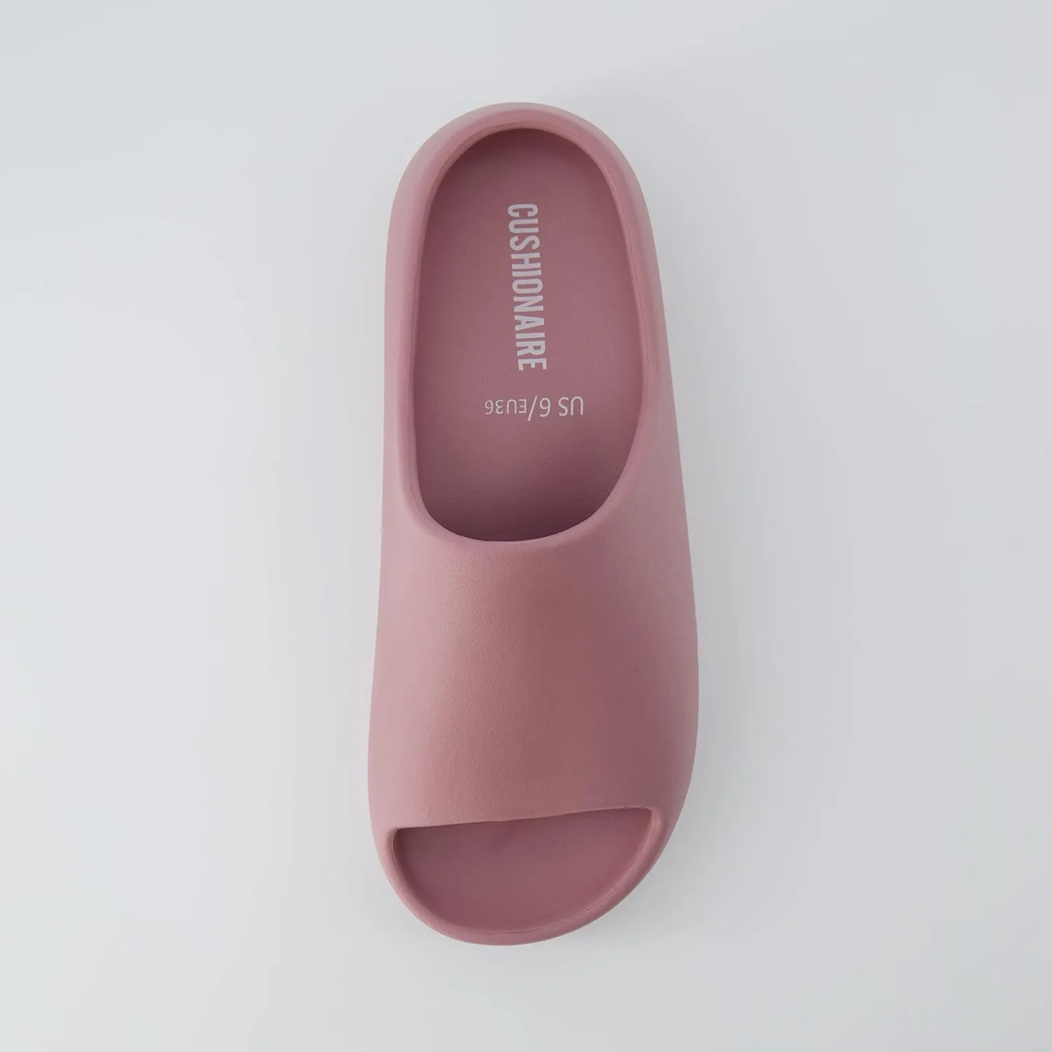 CUSHIONAIRE Women's Harrison platform slide sandal with  Comfort