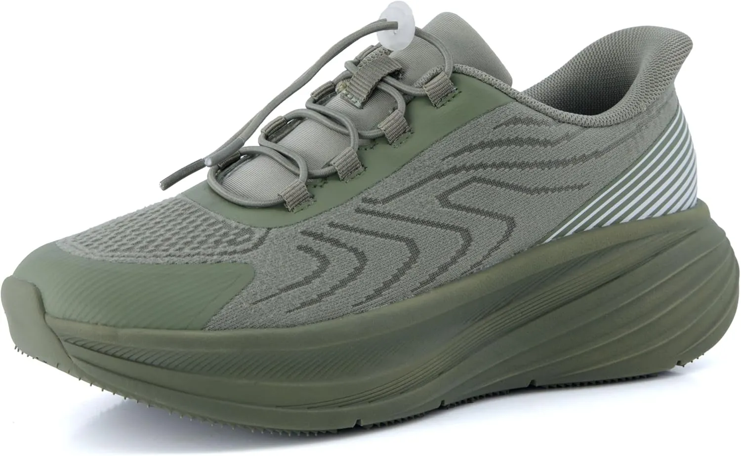 CUSHIONAIRE XPLOR Women’s Athletic Sneaker – Chunky Lace-Up Trainer with Lightweight Mesh Upper & Cushioned Platform Sole