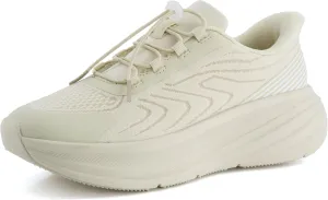 CUSHIONAIRE XPLOR Women’s Athletic Sneaker – Chunky Lace-Up Trainer with Lightweight Mesh Upper & Cushioned Platform Sole