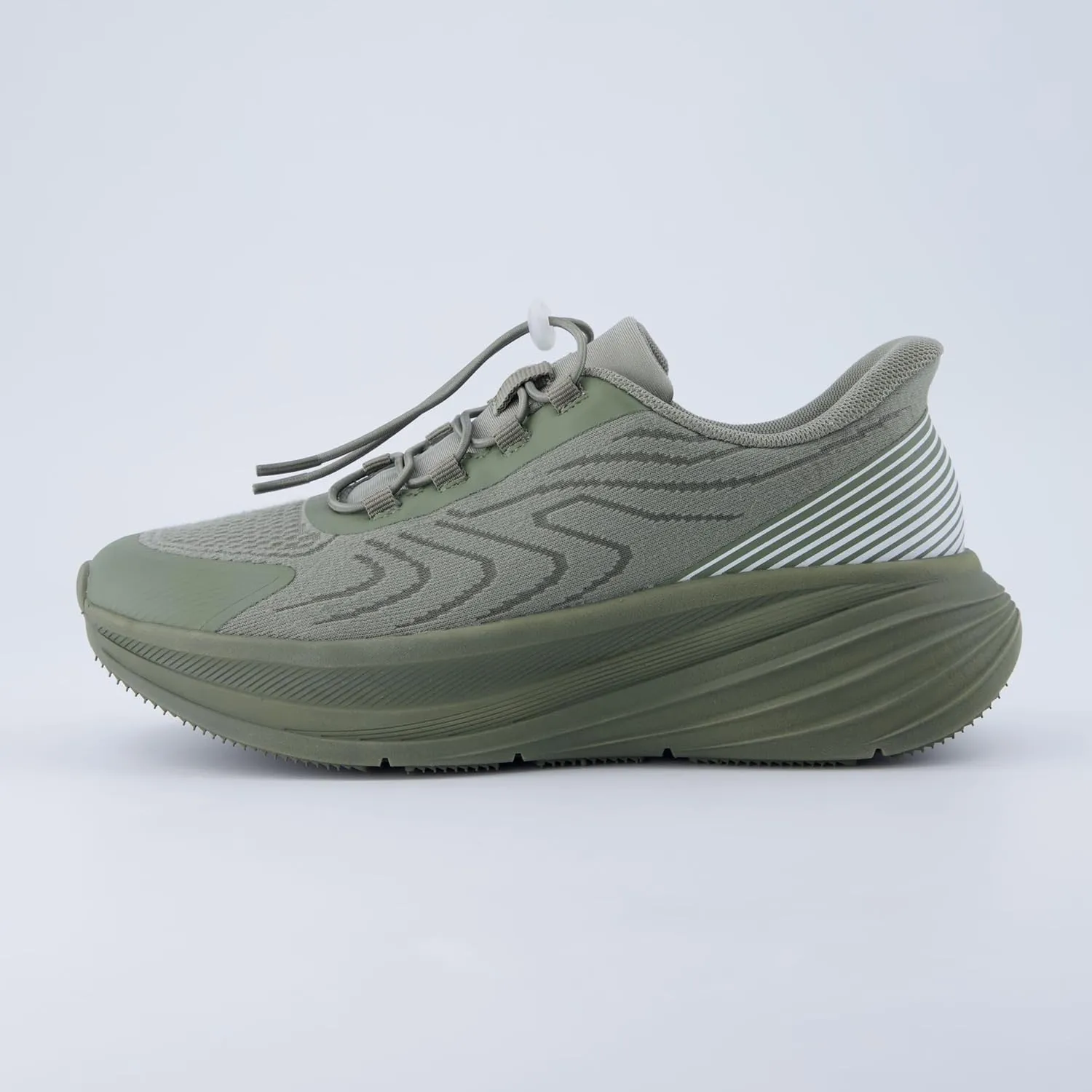 CUSHIONAIRE XPLOR Women’s Athletic Sneaker – Chunky Lace-Up Trainer with Lightweight Mesh Upper & Cushioned Platform Sole