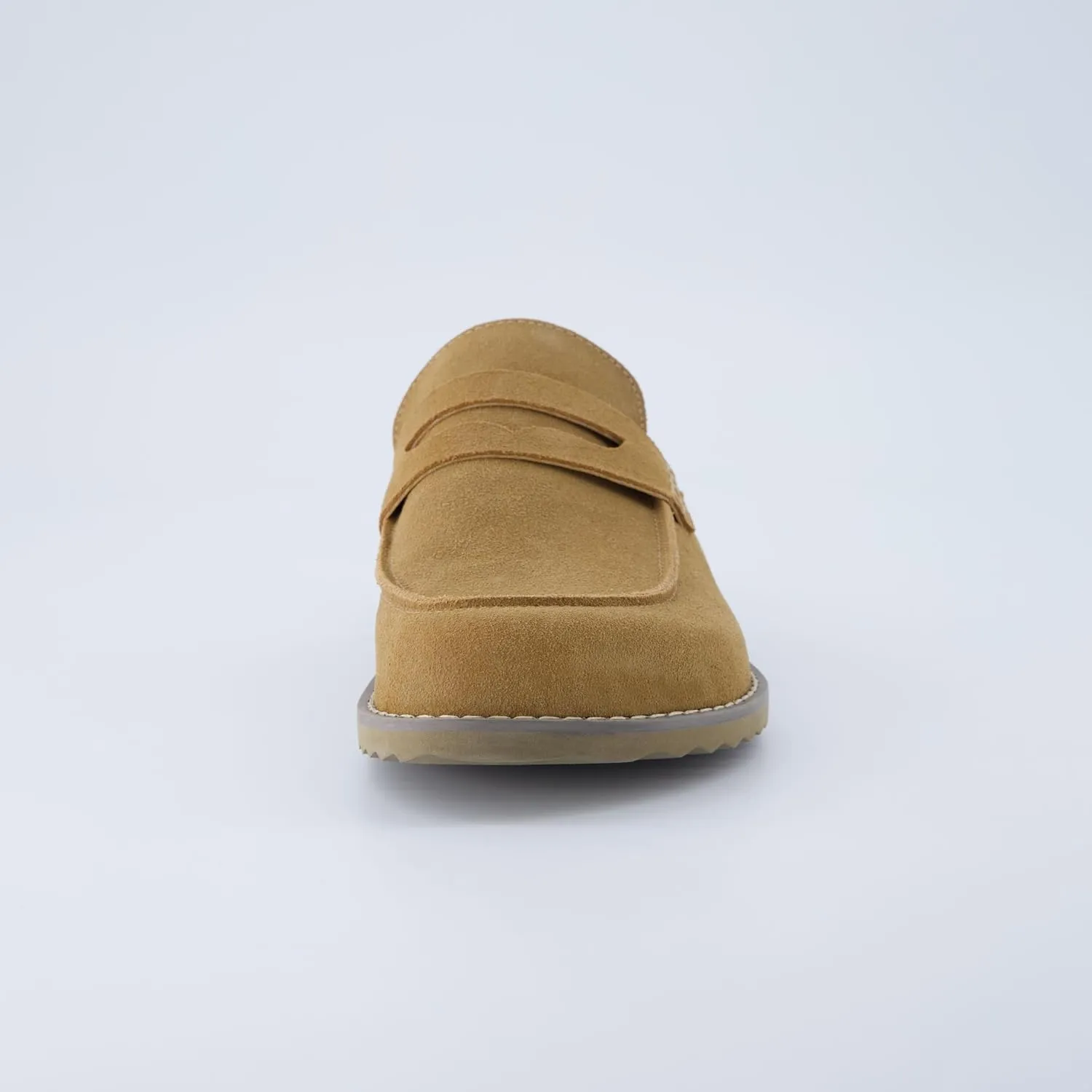 CUSHIONAIRE Zola Women’s Penny Clog Mule – Suede Slip-On with Memory Foam, Cork Footbed & Flexible Outsole
