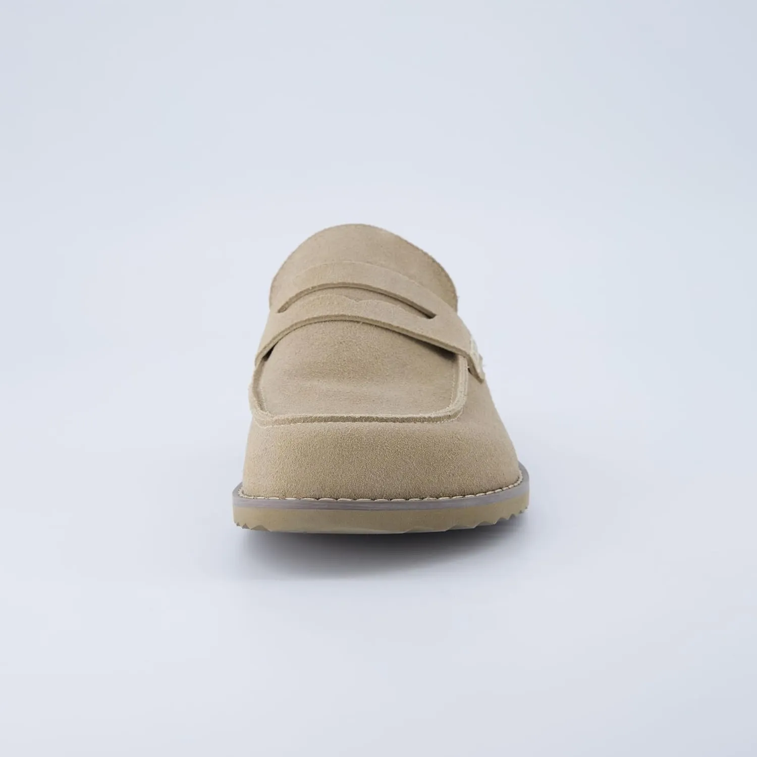CUSHIONAIRE Zola Women’s Penny Clog Mule – Suede Slip-On with Memory Foam, Cork Footbed & Flexible Outsole
