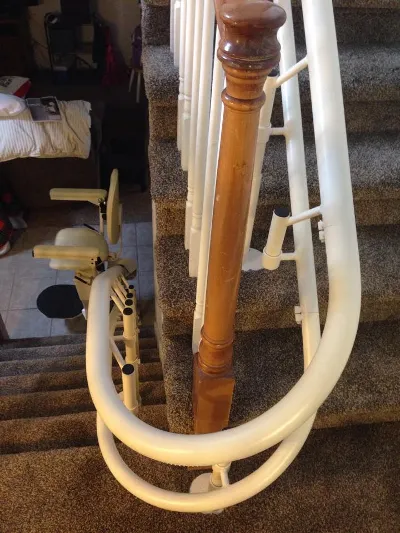 Custom Curved Stairlift </br> Helix