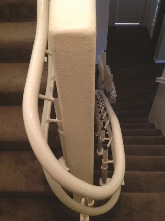 Custom Curved Stairlift </br> Helix