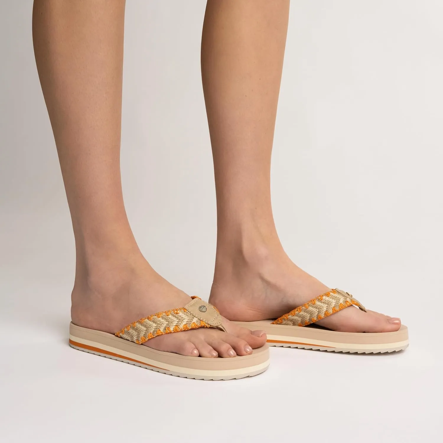 Dakine Women's Rossy Sandal Flip Flop Yoga Mat Memory Foam Thong Beach Slide