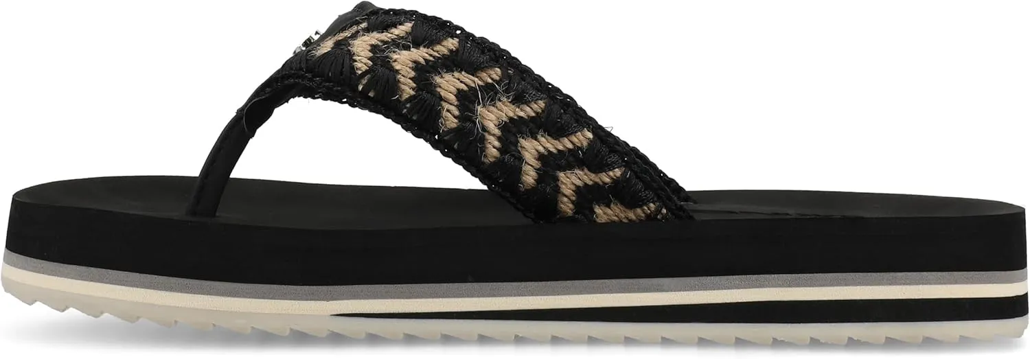 Dakine Women's Rossy Sandal Flip Flop Yoga Mat Memory Foam Thong Beach Slide