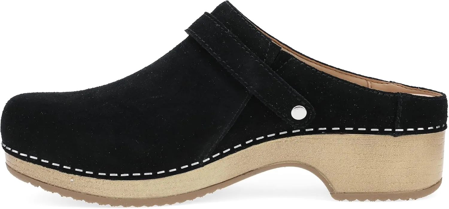 Dansko Berry Slip-On Mule Clogs for Women - Memory Foam and Arch Support for All -Day Comfort and Support - Lightweight EVA Outsole for Long-Lasting Wear