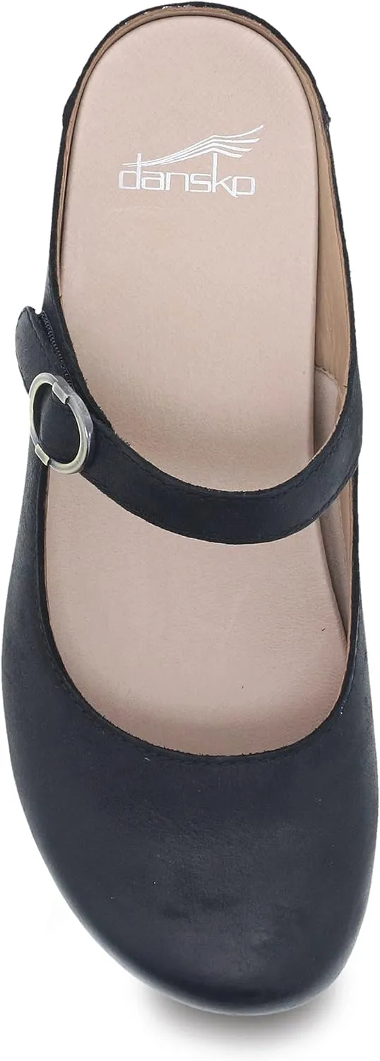 Dansko Bria Slip-On Mary Jane Mule Clogs for Women – Memory Foam and Arch Support for All -Day Comfort and Support – Lightweight EVA Outsole for Long-Lasting Wear