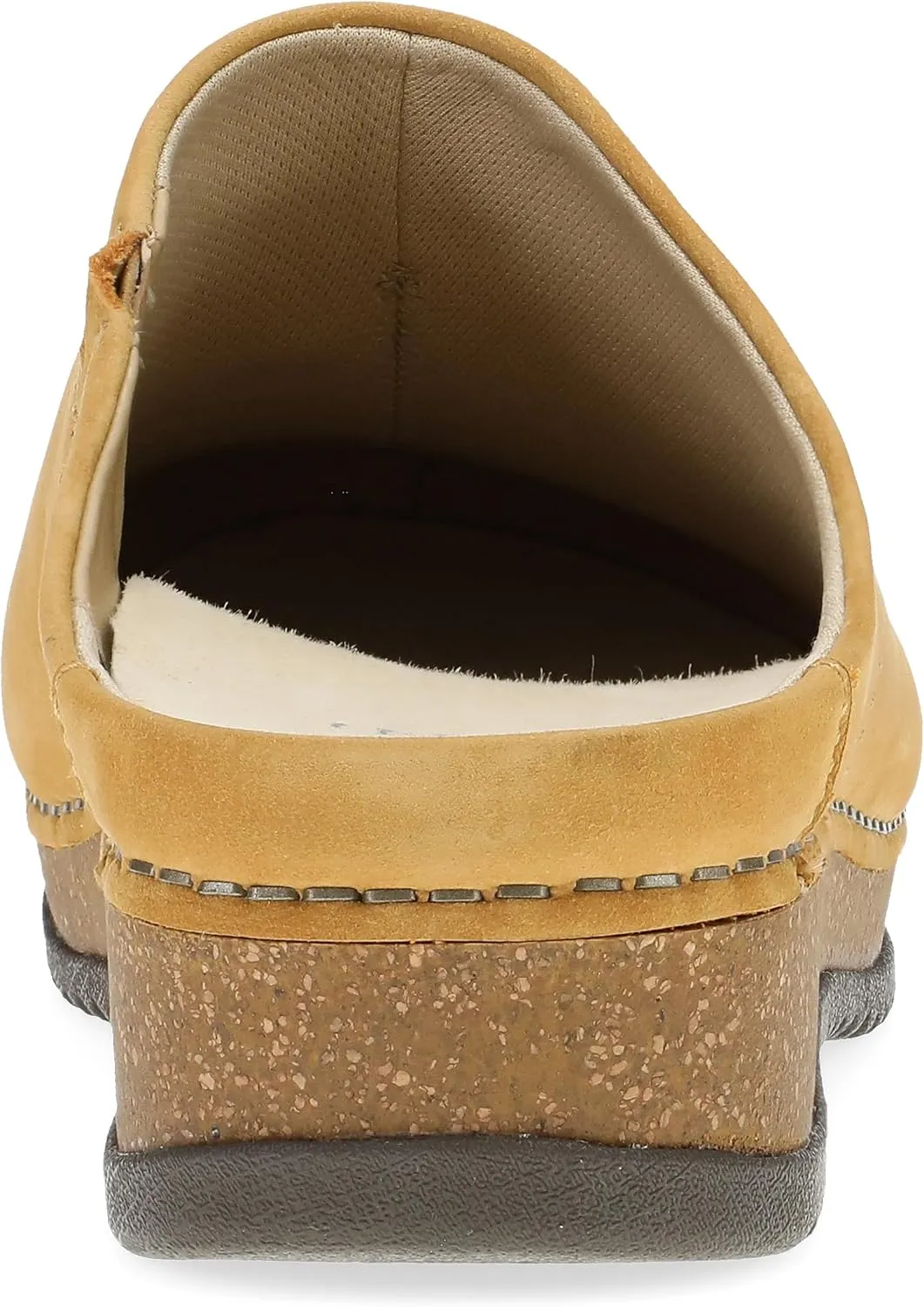 Dansko Mariella Slip-on Mule Clog - Dual-Density Cork/EVA Midsole and Lightweight Rubber Outsole Provide Durable and Comfortable Ride on Patented Stapled Construction