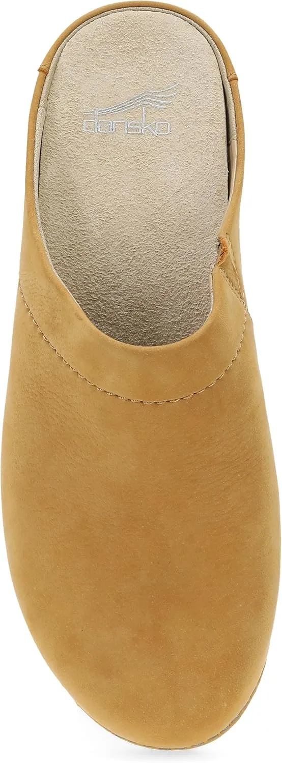 Dansko Mariella Slip-on Mule Clog - Dual-Density Cork/EVA Midsole and Lightweight Rubber Outsole Provide Durable and Comfortable Ride on Patented Stapled Construction