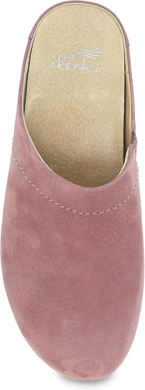 Dansko Mariella Slip-on Mule Clog - Dual-Density Cork/EVA Midsole and Lightweight Rubber Outsole Provide Durable and Comfortable Ride on Patented Stapled Construction