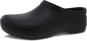 Dansko Women's Kaci Occupational Mule Clog - Lightweight and Slip Resistant Made with Bio-Based EVA for Long-Lasting Wear - Great for Healthcare, Food Service, Landscaping Black 8.5-9 M US