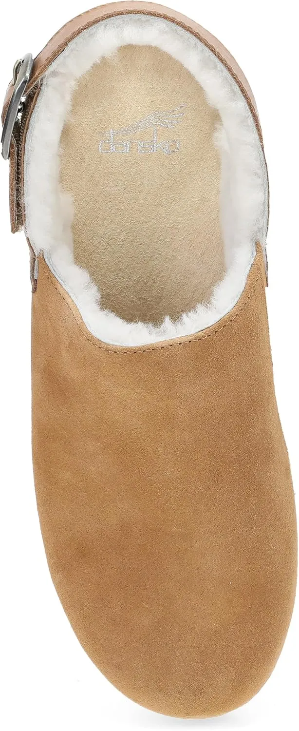 Dansko Women's Merrin Sling-Back Mule Clog-Dual Density Cork/EVA Midsole and Lightweight Rubber Outsole Provide a Comfortable Ride on Patented Stapled Construction