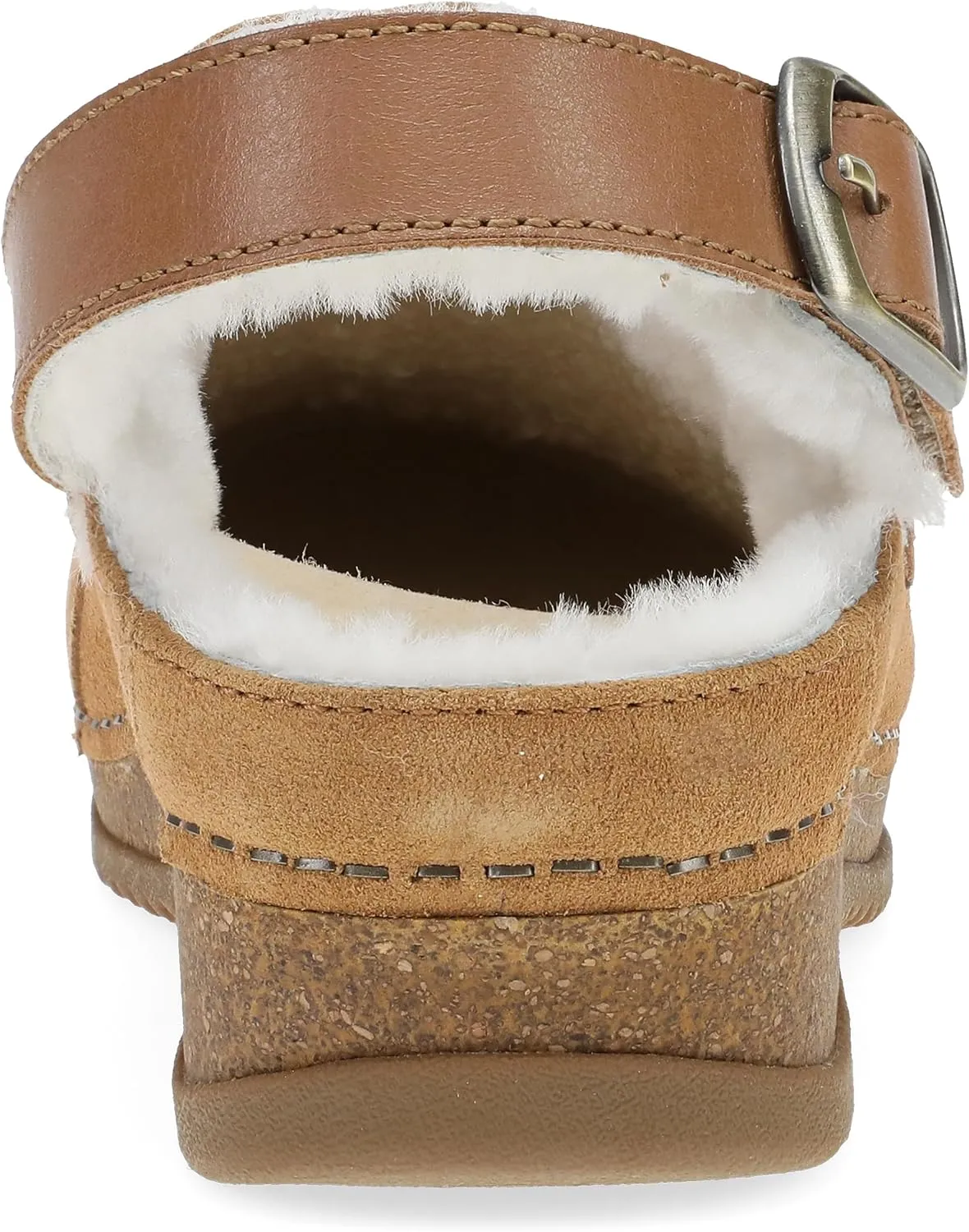 Dansko Women's Merrin Sling-Back Mule Clog-Dual Density Cork/EVA Midsole and Lightweight Rubber Outsole Provide a Comfortable Ride on Patented Stapled Construction