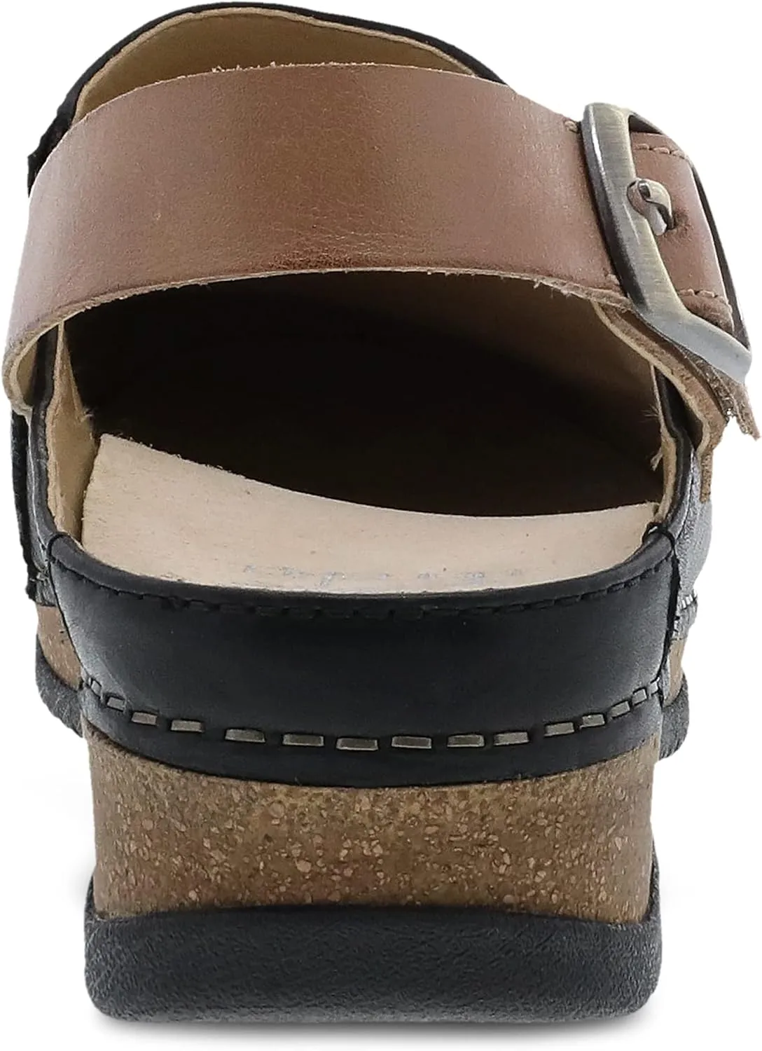 Dansko Women's Merrin Sling-Back Mule Clog-Dual Density Cork/EVA Midsole and Lightweight Rubber Outsole Provide Durable and Comfortable Ride on Patented Stapled Construction