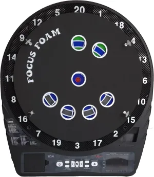 Dart Trainer | Soft Tip | Dart Accessory | Cricket Triples Circles (15.5 Inch Boards)