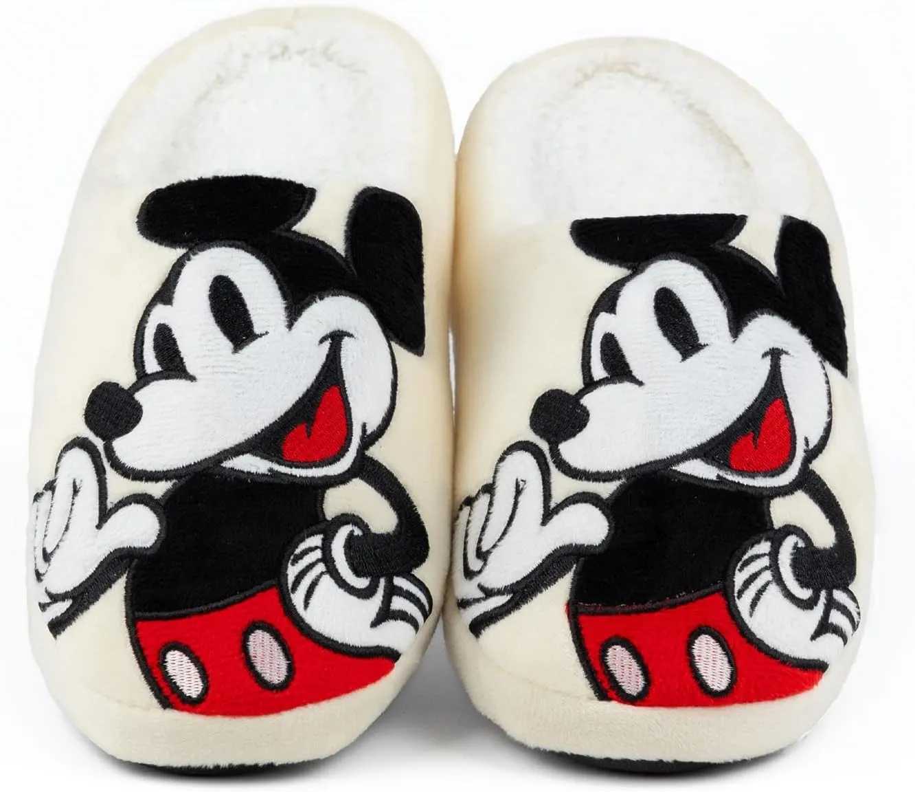 Disney Mickey Mouse Womens Slippers Clubhouse Character Kidult Merchandise Mule Slippers For Ladies Indoor Footwear