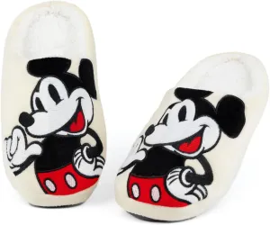 Disney Mickey Mouse Womens Slippers Clubhouse Character Kidult Merchandise Mule Slippers For Ladies Indoor Footwear