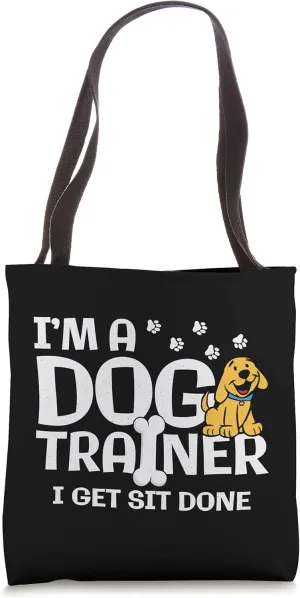 Dog Obedience Training - K9 Train - Professional Dog Trainer Tote Bag