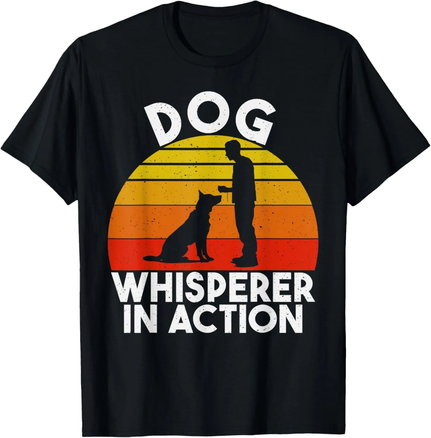 Dog Whisperer in Action Dog Trainer T-Shirt