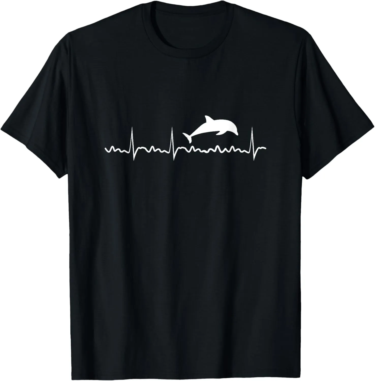 Dolphin Heartbeat Dolphin Trainer Animal T-Shirt
