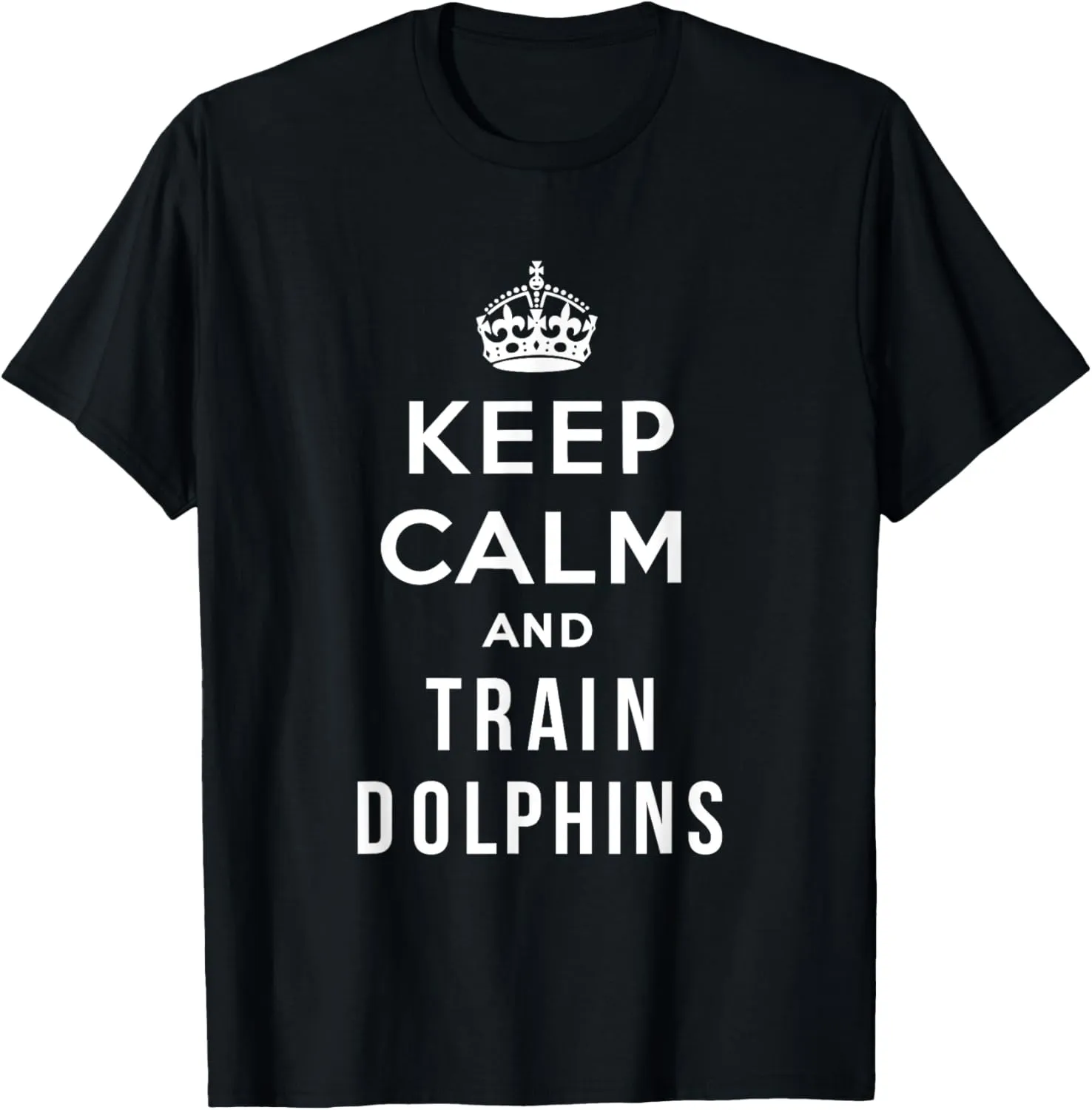 Dolphin Trainer Sea Ocea Animals Lover Funny Dolphin Trainer T-Shirt