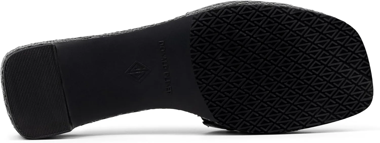 Donald Pliner Women's Rodeo Jute Elastic Slide Sandal