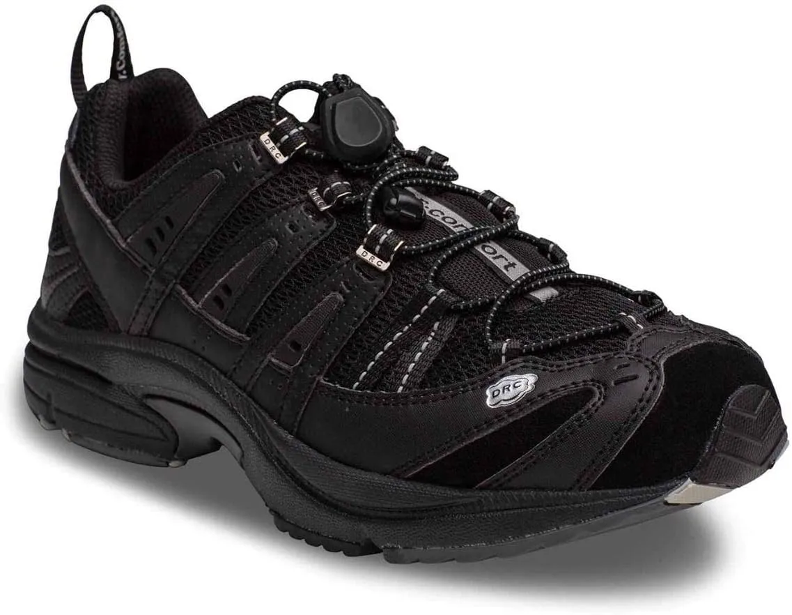 Dr. Comfort Performance Mens Athletic Shoes w/Gel Inserts-Therapeutic Walking Shoes for Mens-Dibetic Running Shoes