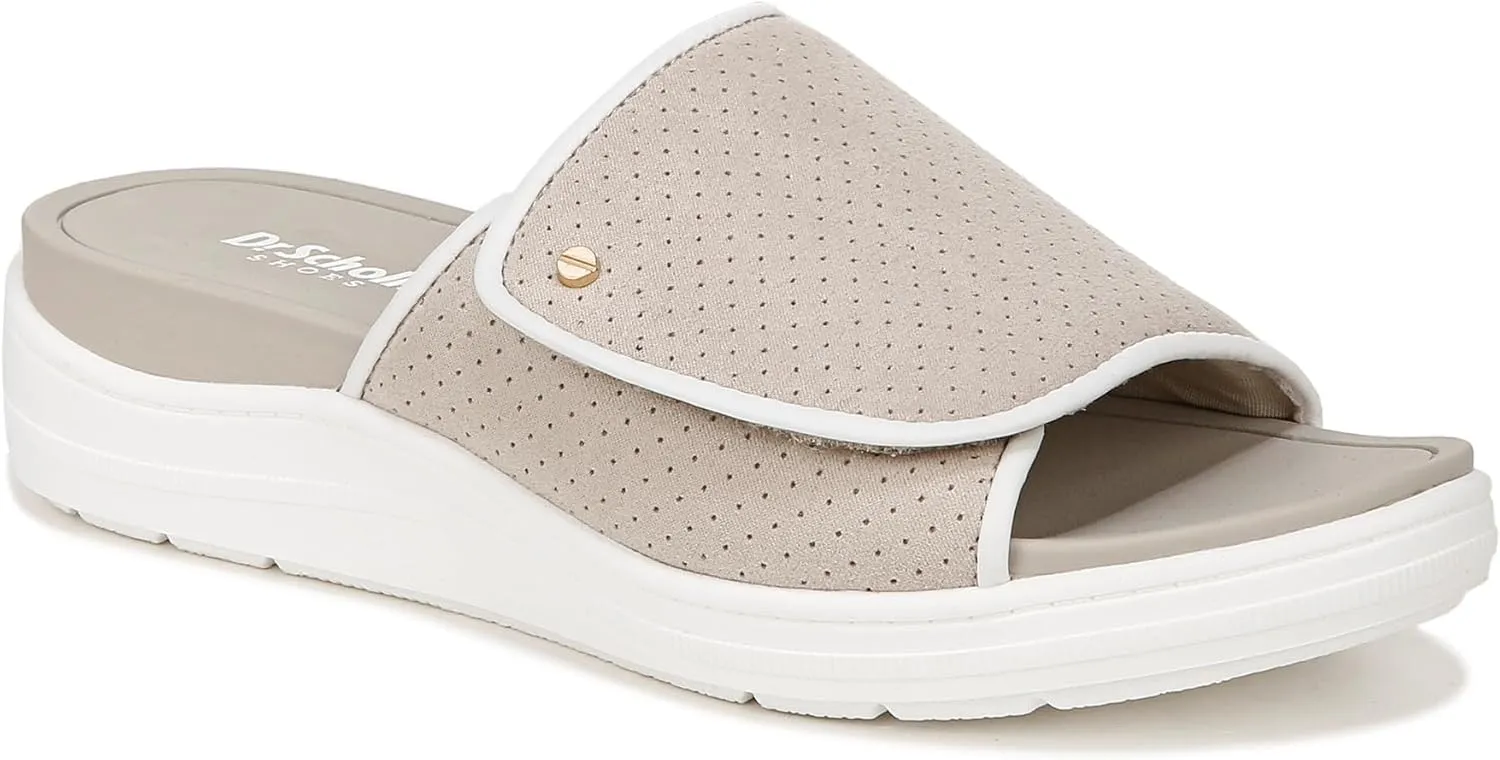 Dr. Scholl's Shoes Women's Time Off Set Slide Sandal