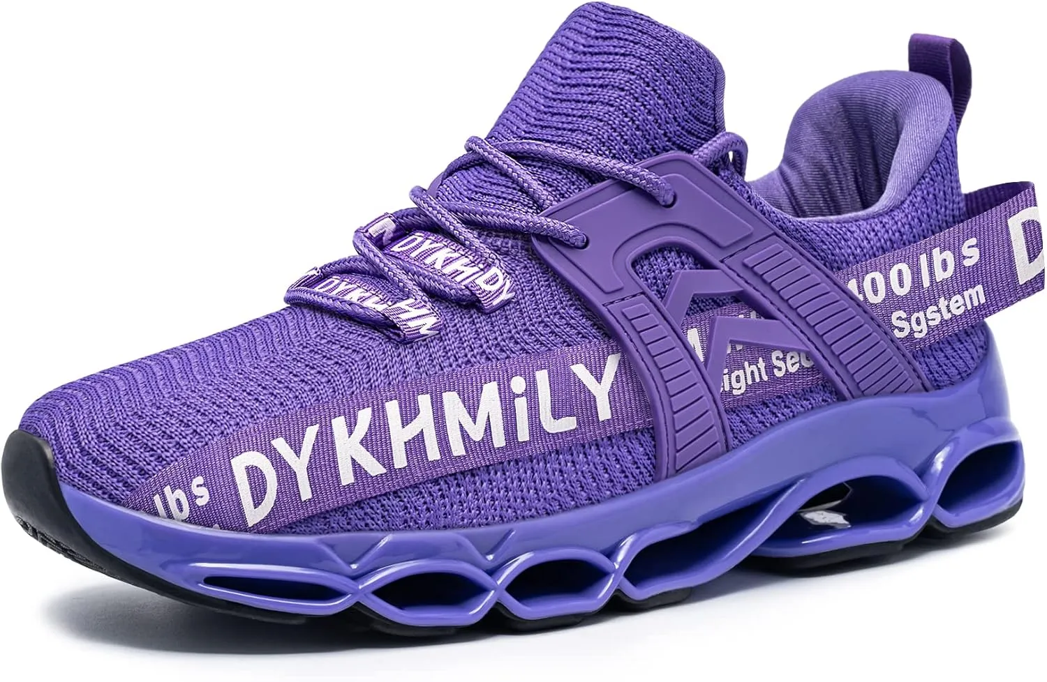 DYKHMILY Steel Toe Wide Sneakers for Women Lightweight Safety Shoes Breathable Slip on Work Shoe