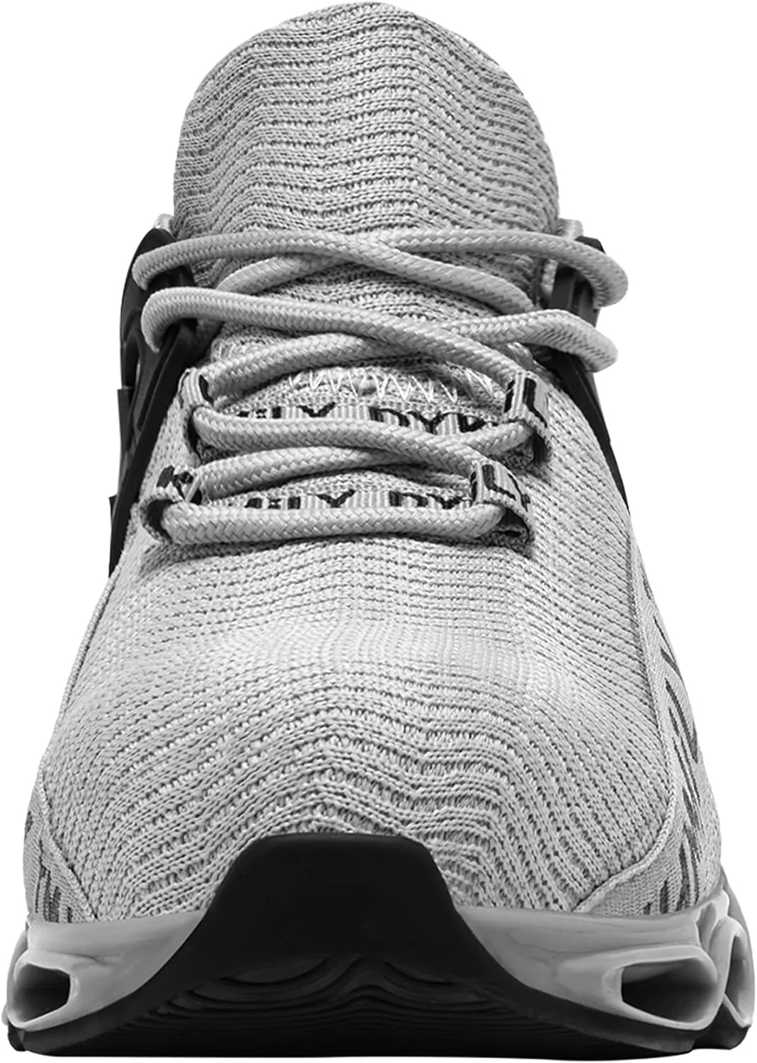 DYKHMILY Steel Toe Wide Sneakers for Women Lightweight Safety Shoes Breathable Slip on Work Shoe