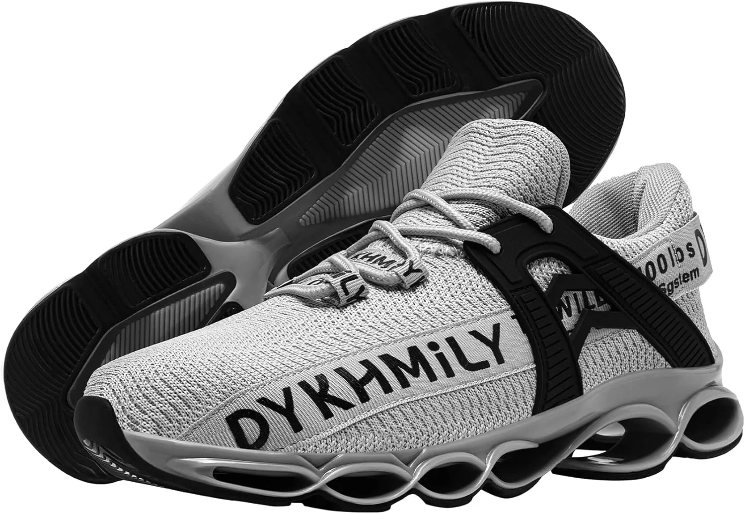 DYKHMILY Steel Toe Wide Sneakers for Women Lightweight Safety Shoes Breathable Slip on Work Shoe
