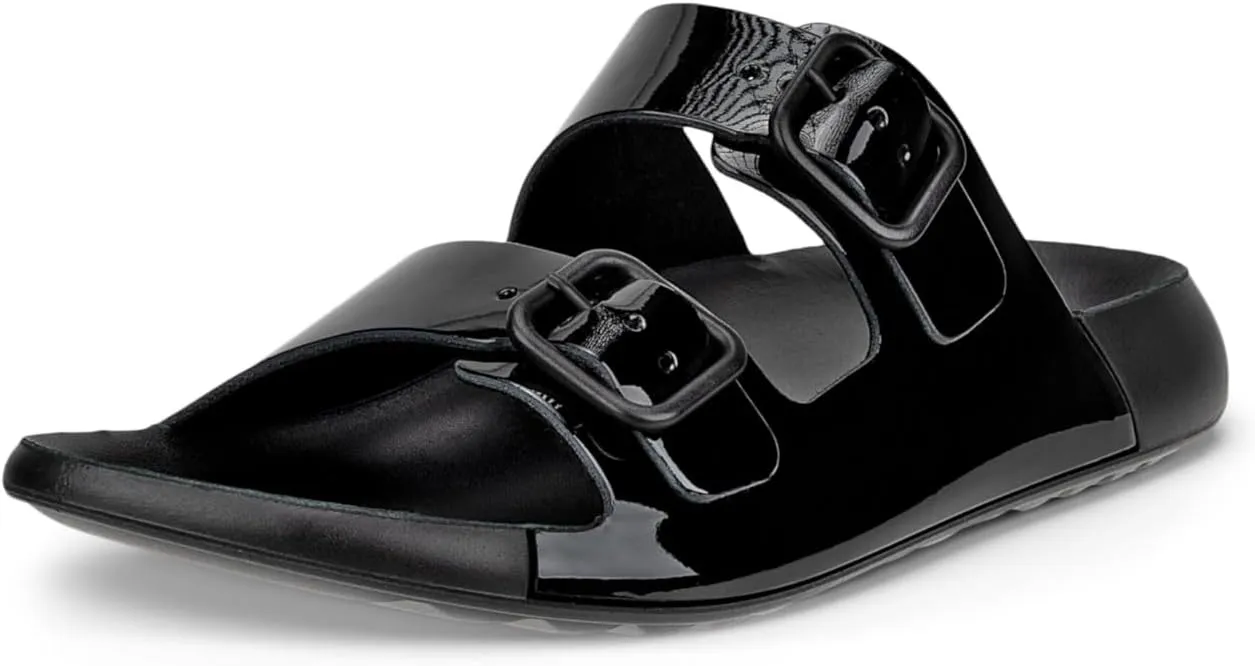 ECCO Women's Cozmo Two Band Buckle Slide Sandal