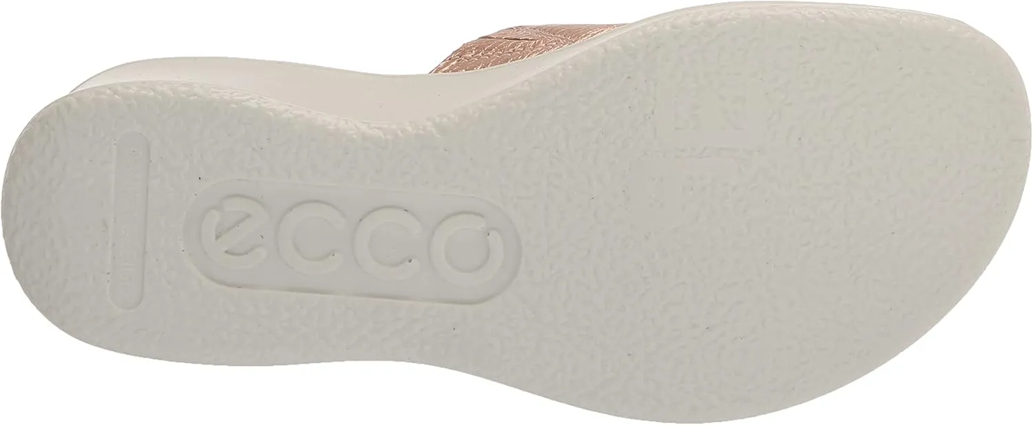 ECCO Women's Flowt Luxery Wedge Slide Sandal