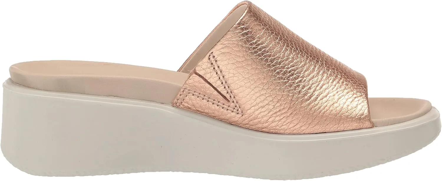 ECCO Women's Flowt Luxery Wedge Slide Sandal