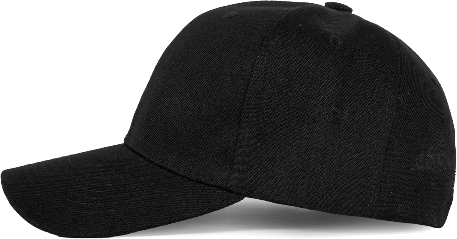 Edoneery Men Women Baseball Cap-Low Profile Adjustable Washed Cotton Golf Dad Hat