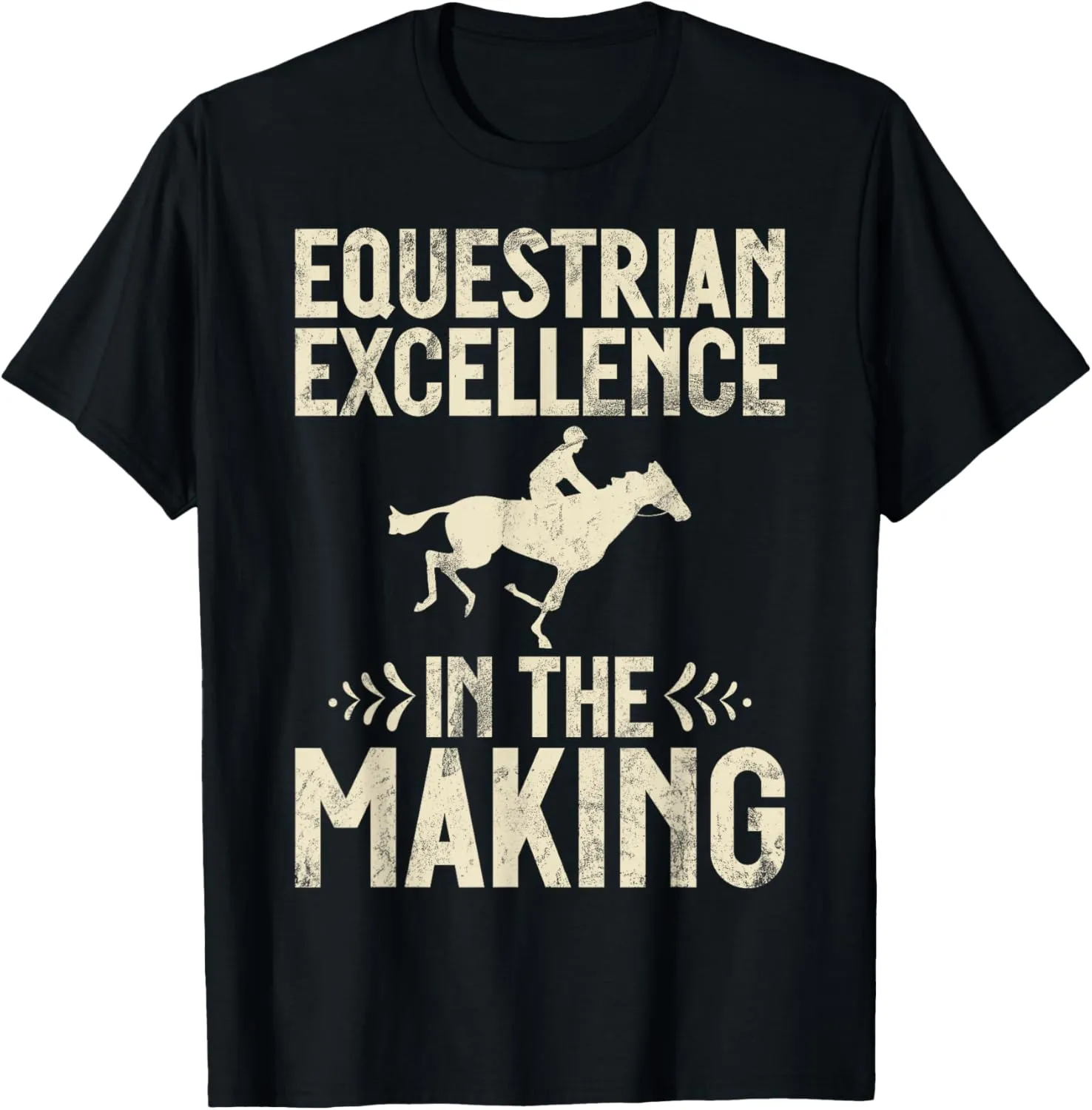 Equestrian Excellence in the Making Horse Trainer T-Shirt