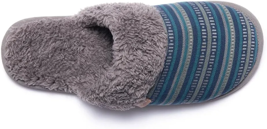 Feelgoodz Men’s Meridian Mule Faux Sherpa Indoor/Outdoor Slipper