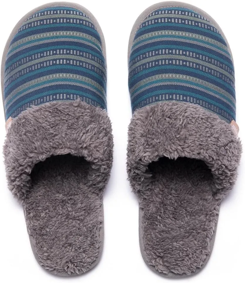 Feelgoodz Men’s Meridian Mule Faux Sherpa Indoor/Outdoor Slipper